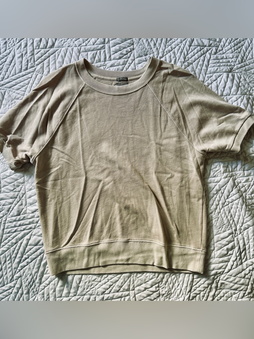 GAP Sweats Tan Crewneck Sweatshirt Tee